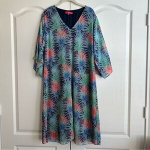 Elaine Turner | Tropical Flower Dress - EUC - Size S
